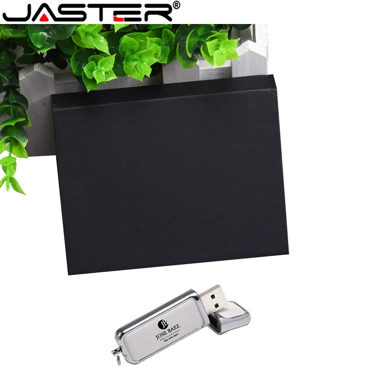 USB флеш накопитель JASTER из белой кожи 2 0 4 ГБ 8 16 32 64 128 ГБ|USB флэш-накопители| |