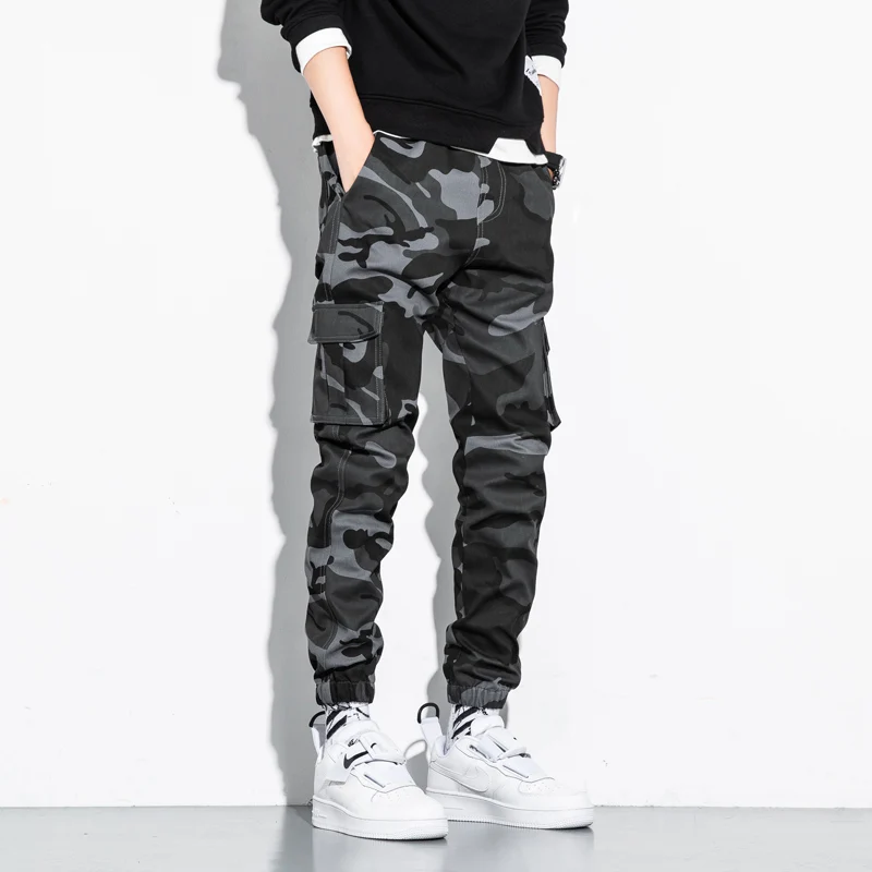 Men Camouflage Jogger Cargo Pants Outdoor Tactical Military Pant Casual Streetwear Pockets Pants Cotton Trouser Big Size 8XL