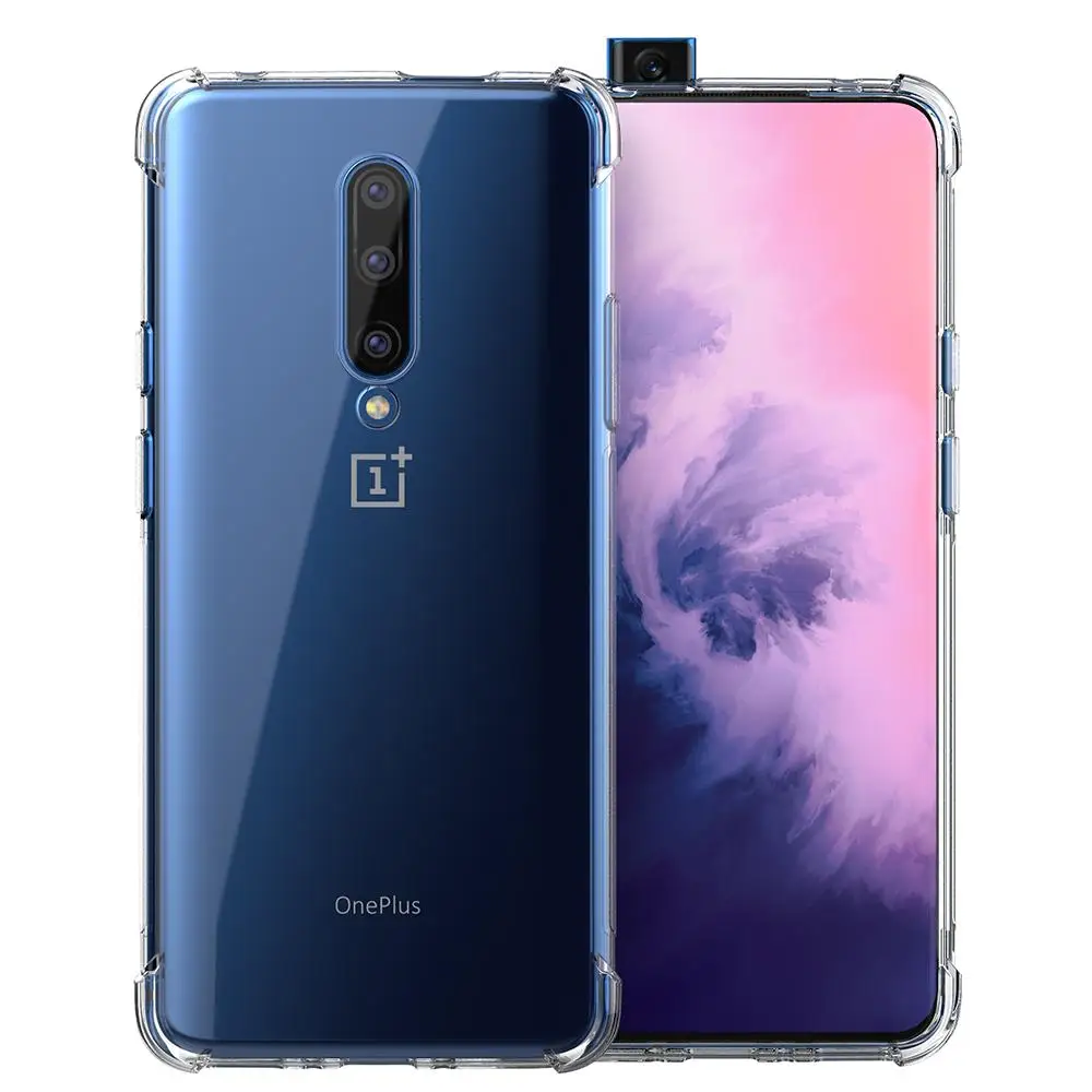 С предохранительными подушками противоударный чехол для Oneplus 7 Pro 6 6 T 5 прозрачный мягкий чехол из ТПУ для Oneplus 7 Pro 6 T 5 6 One Plus 6 T антиосенний полный Чехол