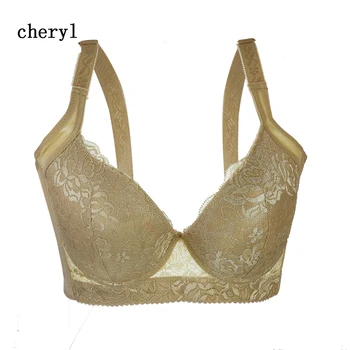 

Sexy Lace Push Up Bras For Women Lingerie B Full Cup Comfortable Seamless Intimates Female Underwear Energy Massage bralette New