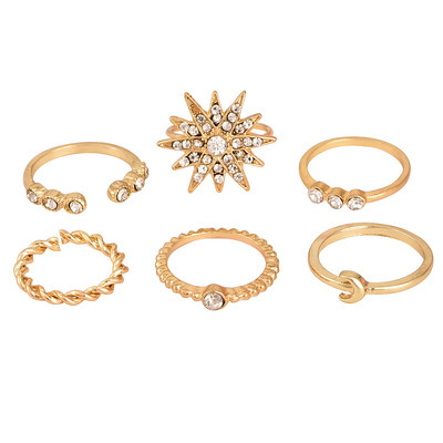 New Ins Temperament Pearl Ring For Women Fashion And Popular Opening Adjustable Ring Retro Combination Banquet Gift