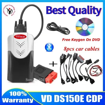 

2020 VD TCS CDP PRO Plus 2016 keygen Bluetooth vd ds150e cdp scanner for Delphis autocoms car trucks OBD2 OBDII Diagnostic Tool