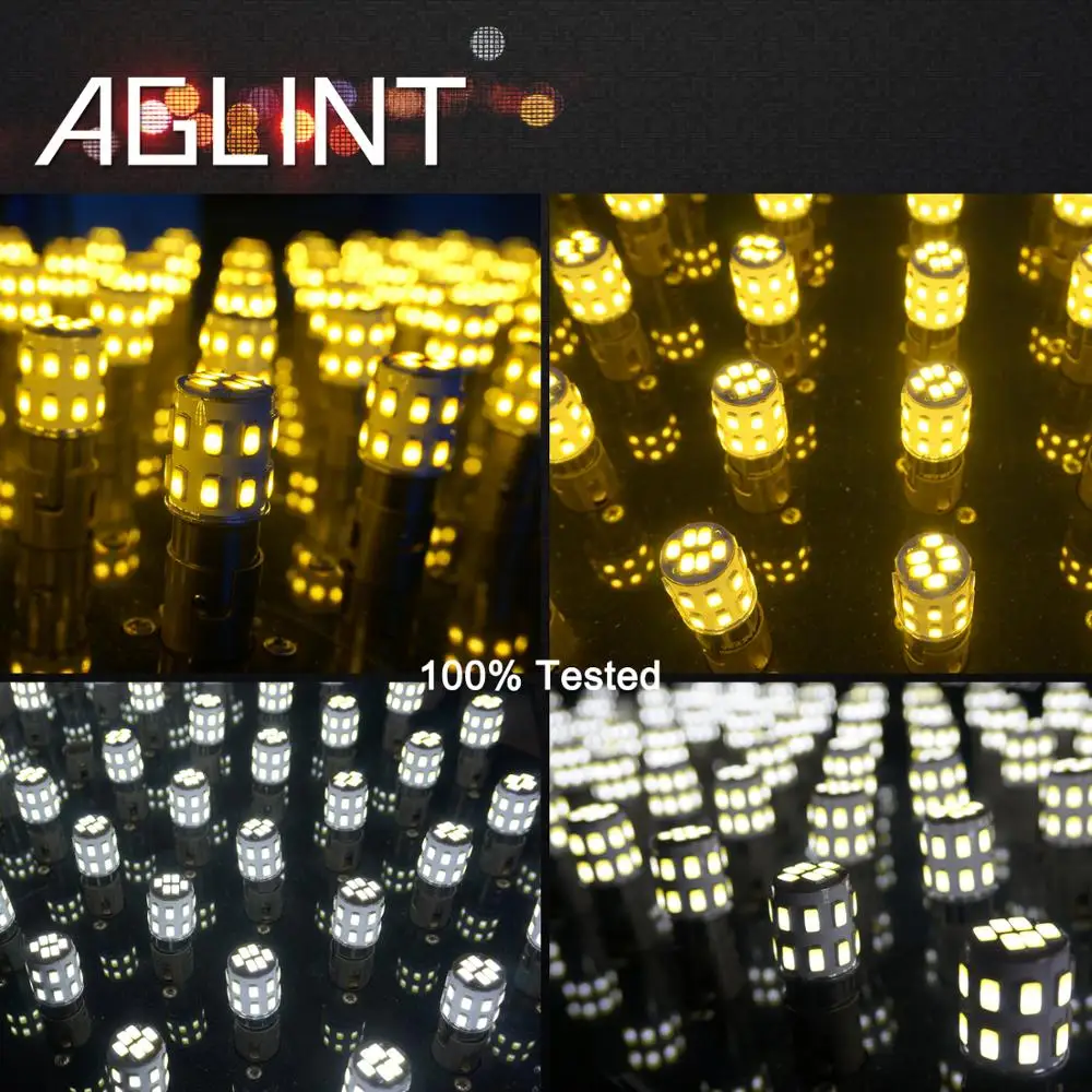 AGLINT-ڵ LED  24smd, 1156 K (, BA15S),  õ,  Ĺ̵, RV , 2 , 2 