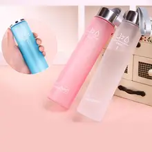 Новая портативная Спортивная небьющаяся пластиковая бутылка для воды 280 мл, простые, но модные аксессуары для велосипеда