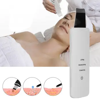 

Jade Roller Ultrasonic Face Skin Scrubber Pore Cleanser Lifting Tightening Facial Cleaning Tool Face Beauty Skin Tag Removal