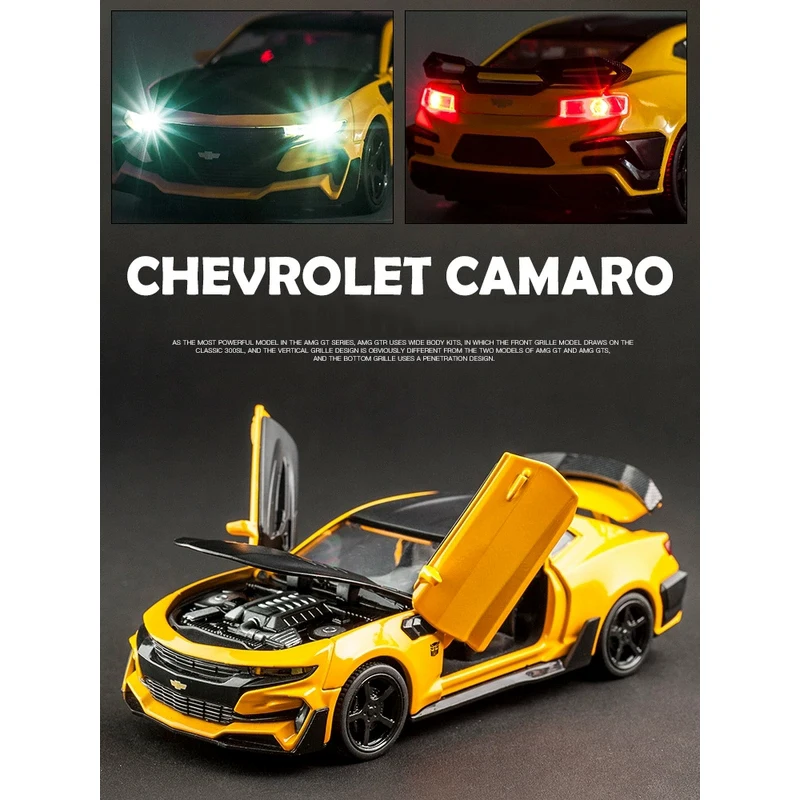 Halolo 1/32 Diecasts & Toy Vehicles the fast and Furious Chevrolet Camaro модель автомобиля Коллекция игрушки для