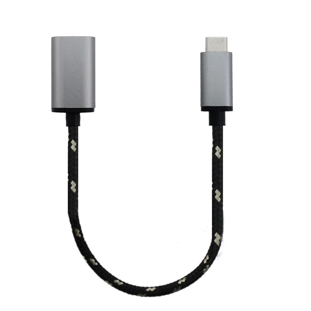 0,2 м USB-C 3,0 type C автоматический отсекающий кабель для быстрой зарядки из нейлона для samsung Плетеный usb-кабель для мобильного телефона huawei