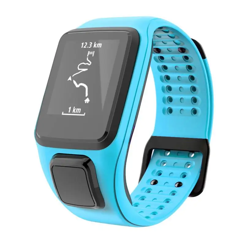 Mr Сменный силиконовый ремешок для TomTom Runner 2/3 Spark/3 Спортивные gps часы для TomTom Spark 3 ремешок Гольфист 2 Прочный