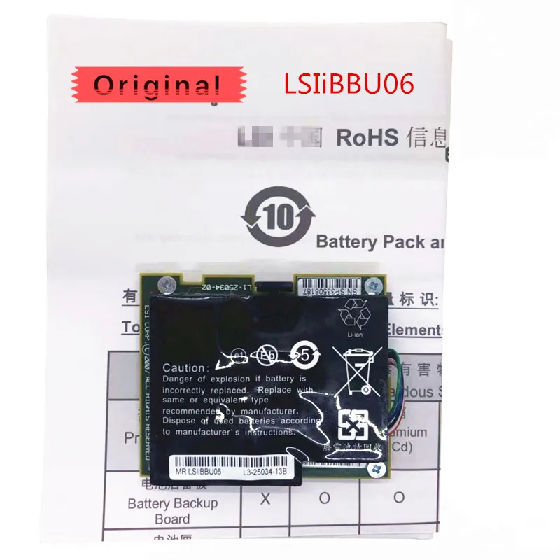 Резервный блок батареи Avago LSI MegaRAID SAS LSI00160 LSIiBBU06 IBBU06 BBU06 для 9261 9260-8I Дата производства
