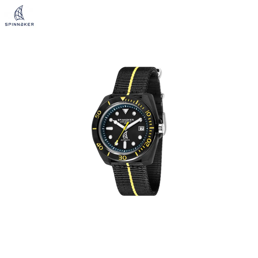 Наручные часы Spinnaker SP-5054-06 мужские механические с автоподзаводом на текстильном ремешке