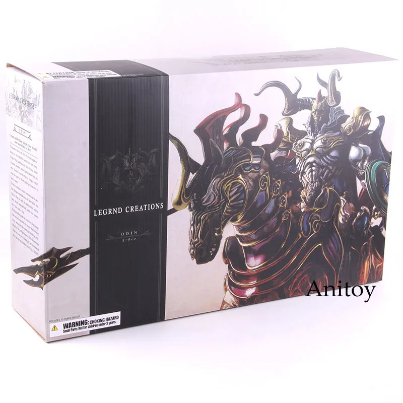 Play Arts Final Fantasy Odin древний Бог ПВХ фигурка Коллекционная модель игрушки подарок