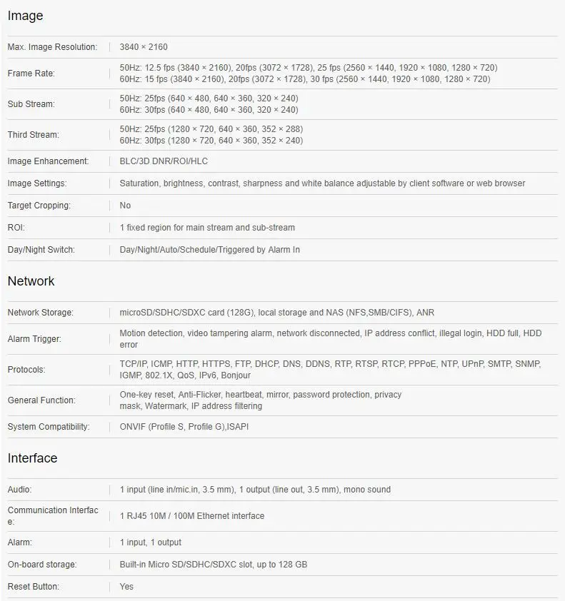 Предпродажа Hikvision DS-2CD2H83G0-IZS 8MP Vari-focal сетевая ip-камера H.265+ Ik10 слот для sd-карты распознавание лица 10 шт./лот