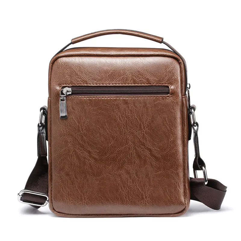 Деловые мужские сумки через плечо 8 дюймов дизайнерская ручная сумка