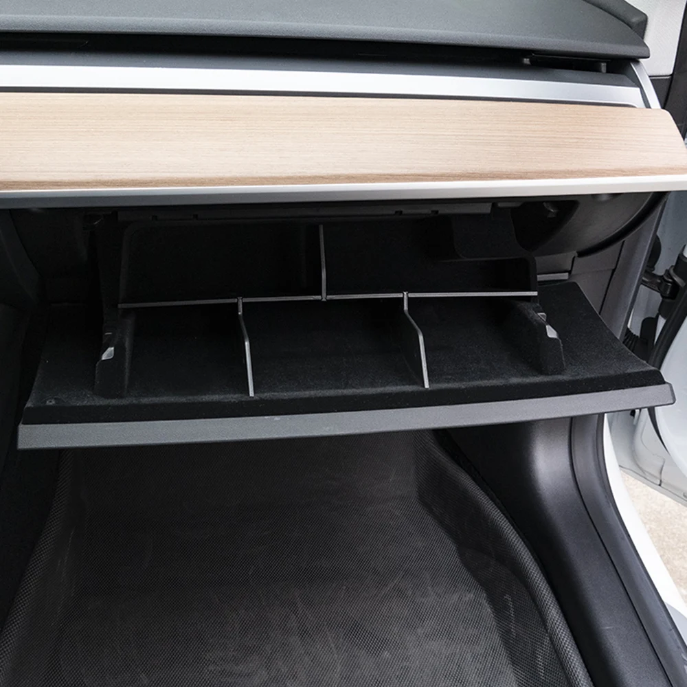 For Tesla Model 3 Internal Storage Insert Divider Center Console Organizer replacement Auto Interior Parts