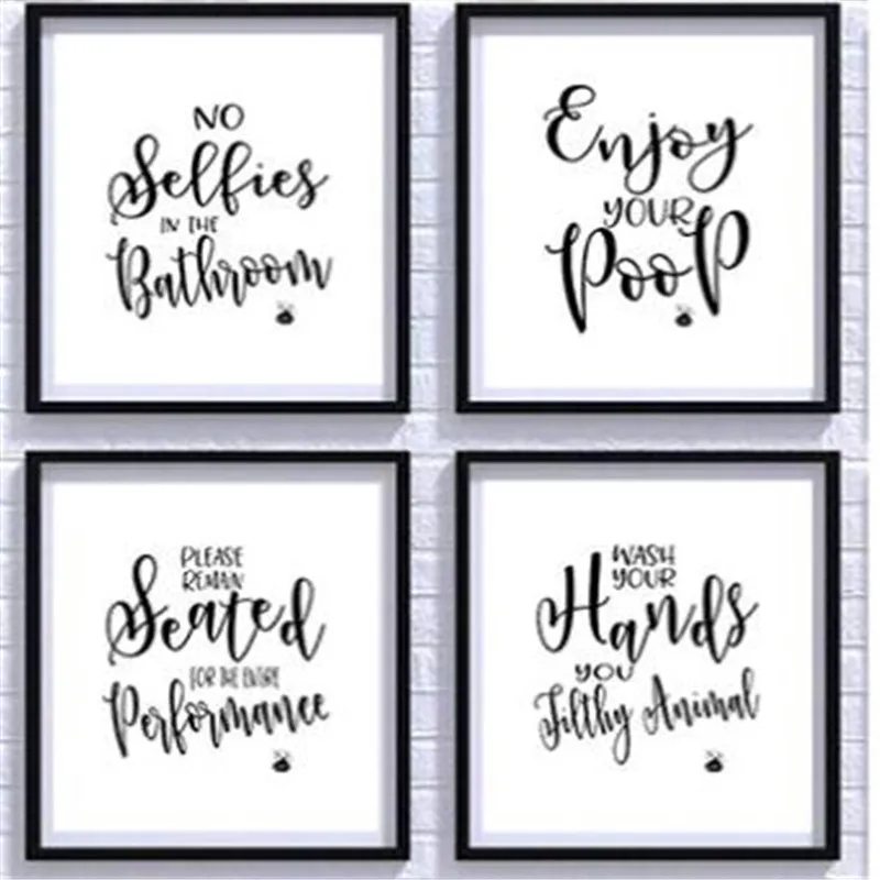 

New Diy Diamond Painting Letters Diamond Embroidery Letters Inspirational Decorative Painting Simple Bathroom Bathroom Paintings
