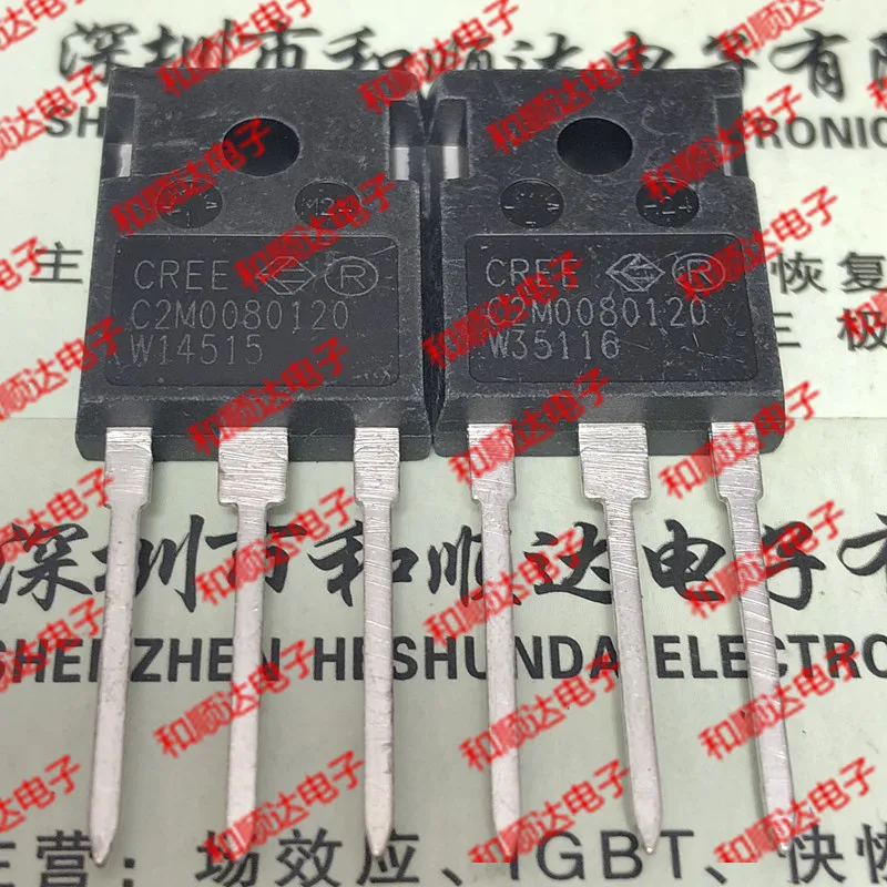 2 шт./C2M0080120-247 1200V 31.6A TO247