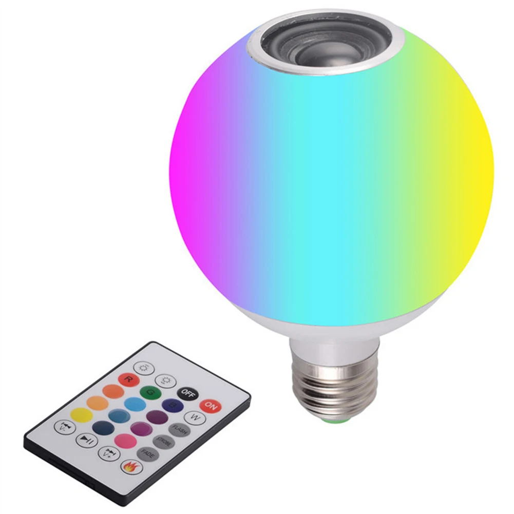 40 Вт Светодиодный светильник E27 RGB Bluetooth-совместимый музыкальный потолочный
