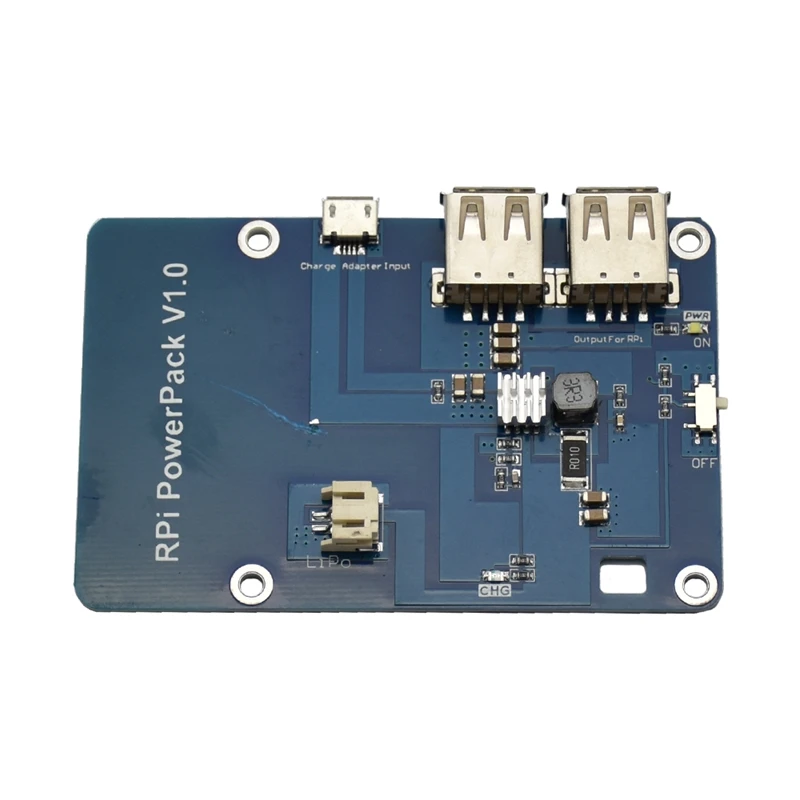 Raspberry Pi 3 литиевая батарея блок питания плата расширения двойной USB мобильный источник питания зарядный Модуль 5 в 1A для Raspberry Pi