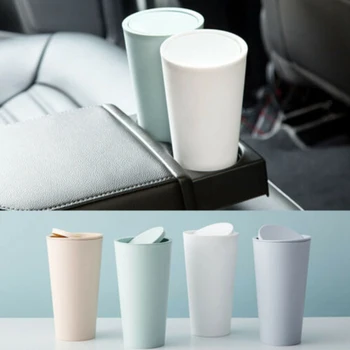 

2020 Car Garbage Can Car Trash Bin Home Room Garbage Dust Case Holder Bin Car Basket Car Accessories Auto Accessorie
