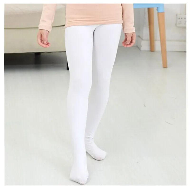 Thin Type for Spring And Autumn 90D Panty-hose for Kids GIRL'S Leggings Socks Anti-pilling Velvet Ultra-stretch Big Kid Dance Pa