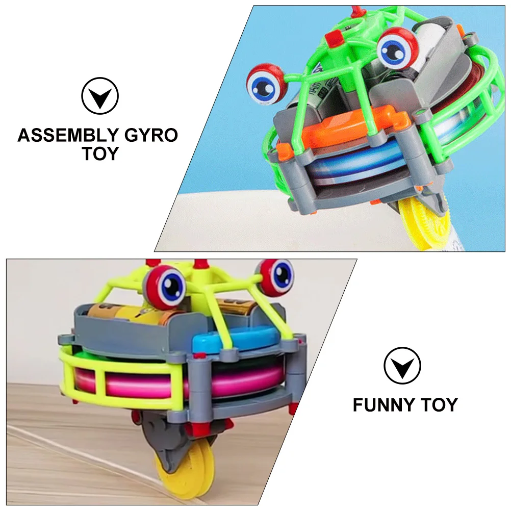 Electric Unicycle Spinner Fingertip Gyro Toy Creative Wire-walking Robot  Walker Balance Car Assembling Interesting Gifts For Kid - AliExpress