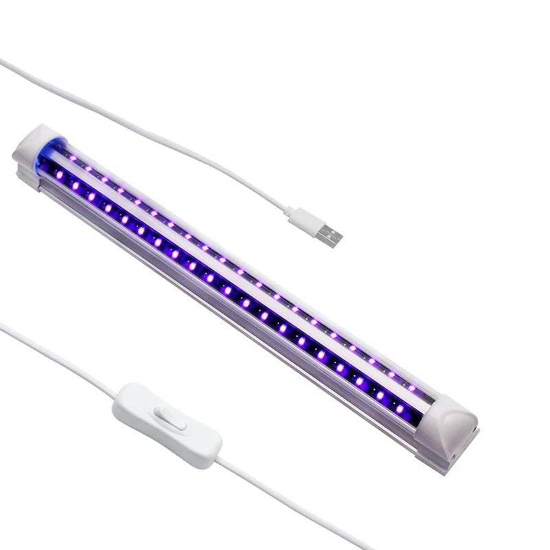 Лампа Черная светодиодная с регулируемой яркостью 10 Вт USB|Светодиодные лампы и