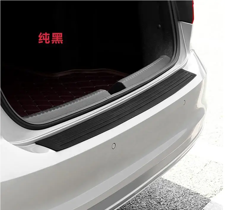Высокое качество резиновый Задний бампер протектор порога багажника протектора пластина Накладка для Nissan Qashqai J11- автомобильный Стайлинг Аксессуары