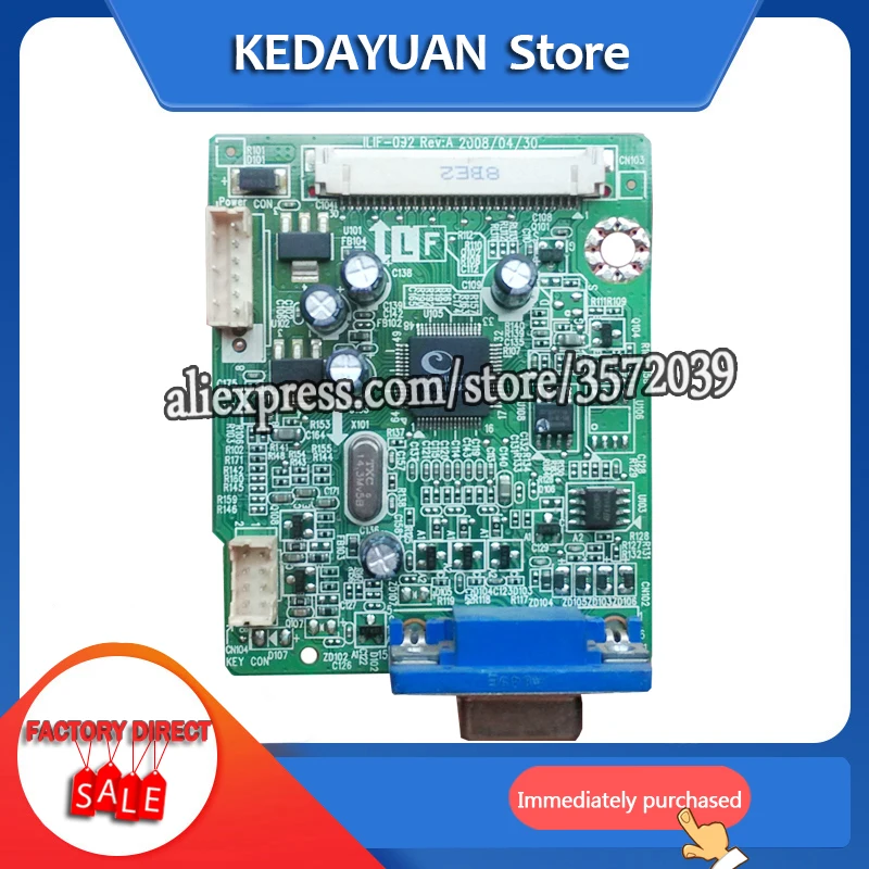Бесплатная доставка 100% тест для LG W2234SI плата привода W2234S ILIF-092 491441300100R | Компьютеры