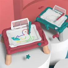 Доска для рисования WordPad для девочек, детская доска для рисования, магнитная игрушка для детей, обучающая 2 Хуа бан чжуо~ Дети