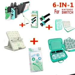 6 in 1 game accessories set For Nintend Switch Animal Crossing Ns Carrying Case Nintend Switch Console Game Accessories Gift 6 in 1 game accessories set For Nintend Switch Animal Crossing Ns Carrying Case Nintend Switch Console Game Accessories Gift