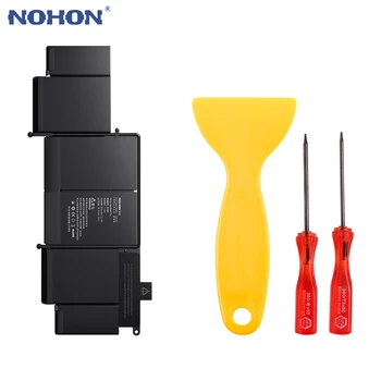 

New NOHON Laptop A1582 Battery For Apple MacBook Pro 13" Retina A1502 2015 year ME864 ME865 MF839 MF840 MF841 6400mAh Bateria