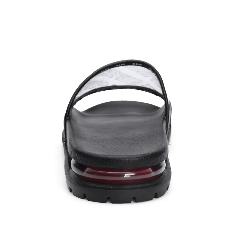 

European And American Streets Slipper Fashion Transparent Element Waterproof Anti-slip Cushion Insole Comfortable Slipper 45 Lar