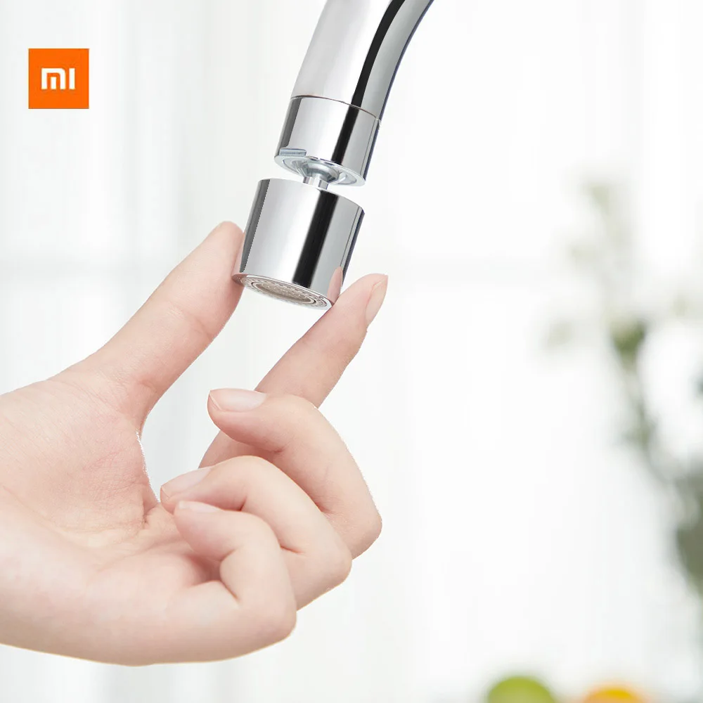 Xiaomi Dabai двойной функциональный смеситель кран 360 градусов Универсальный воды небольшой объем двойной воды узор брызгозащищенный воды