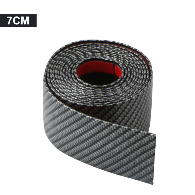 Fiber Auto Car Rubber Door Protector Moulding Strip Rubber Threshold Cover Panel Step Protector Anti-Scratch Sticker