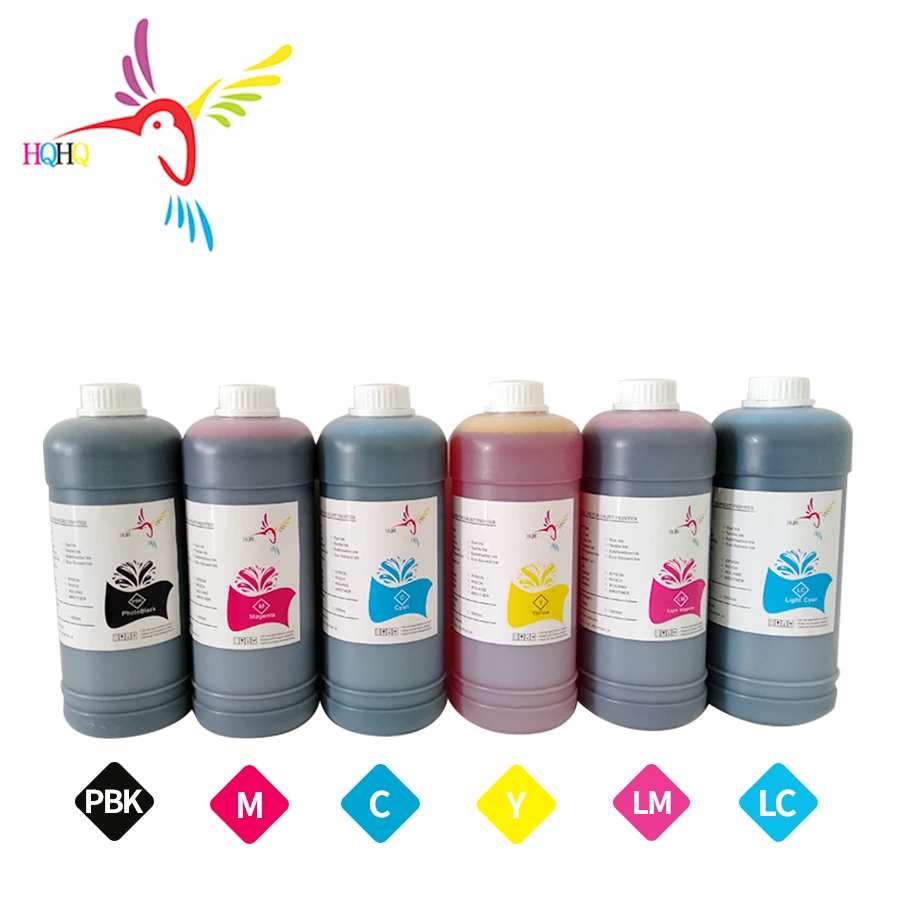 

6pcs/set 1000ml Pigment Ink For HP Designjet 5000 5500 130 120 120nr Printers For HP Designjet 5000 pigment ink