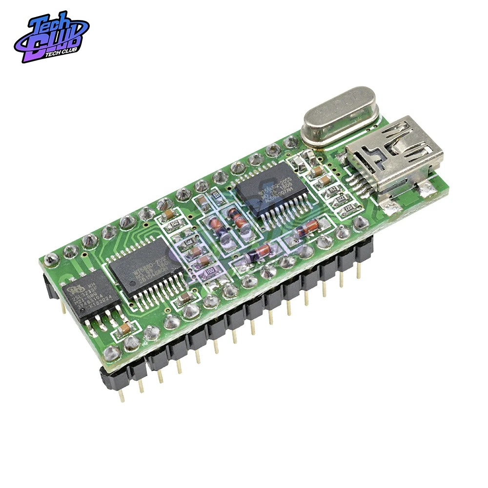 DC 2 8 V 5 WT588D U 32M плата голосового управления 5V мини USB интерфейс звукового модуль DAC