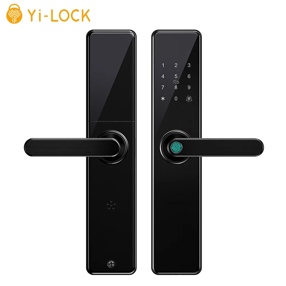  Yi-LOCK Smart Door Fingerprint Security Home Keyless Lock Wifi Password RFID Card Wireless App Phon - 4000079389251