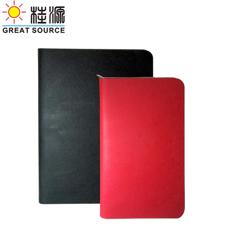 

PU leather 9 ring zipper b5 leather ring binder portfolio