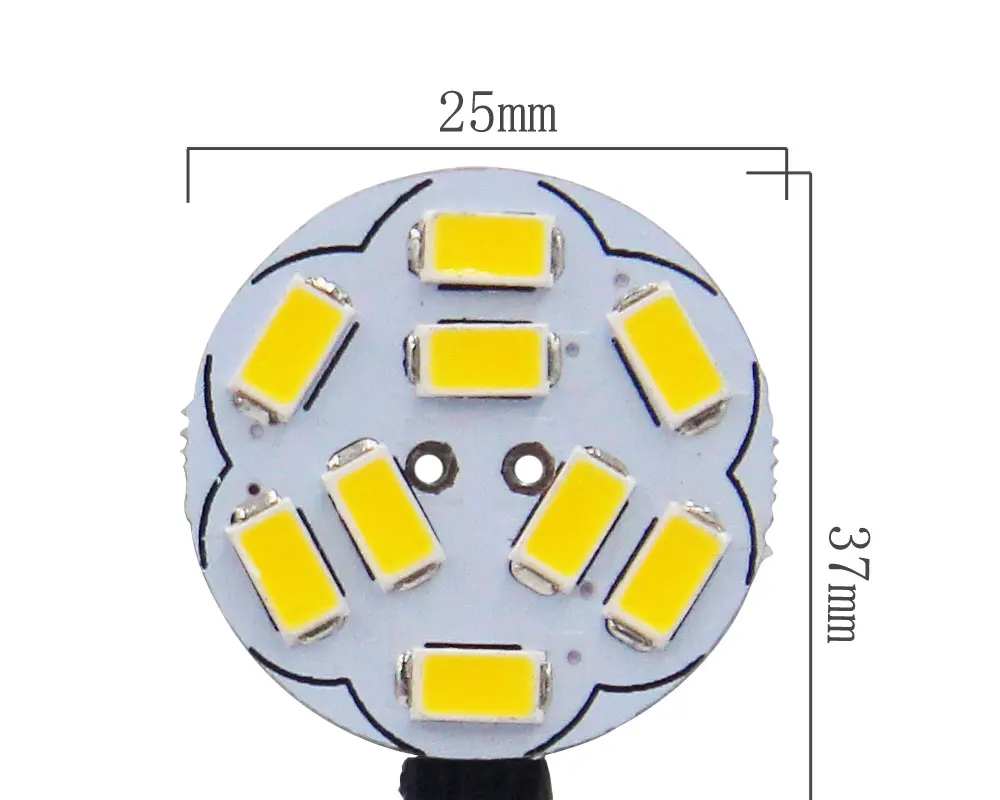 Светодиодный светильник G4 5730 SMD 2 Вт 3 Вт 5 Вт 12 В AC DC заменить галогенное освещение Прожектор