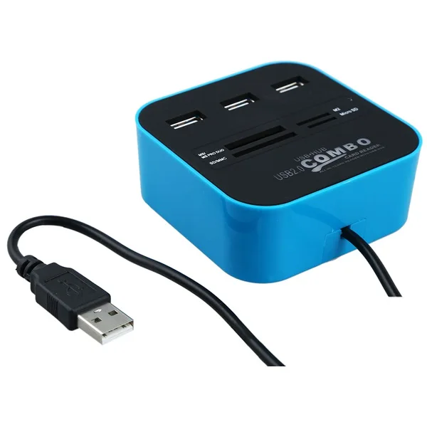 3 High Speed Port USB HUB 2.0 USB Splitter Adapter for Notebook/Tablet Computer PC Peripherals Accessories