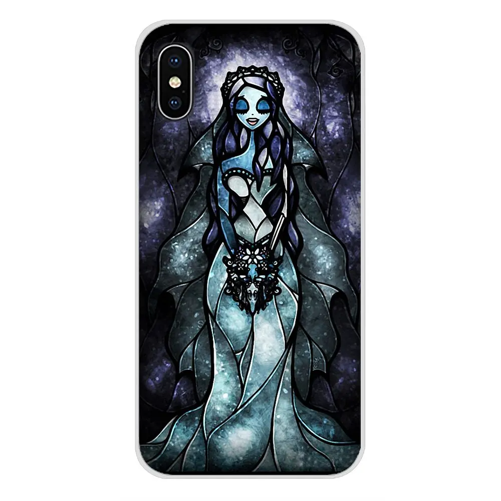 Прозрачные чехлы из ТПУ для huawei G7 G8 P7 P8 P9 P10 P20 P30 Lite Mini Pro P Smart Plus Tim Burton's Corpse невесты - Цвет: images 1