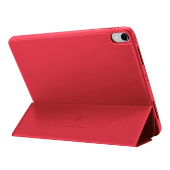 

for Ipad Pro 12.9 Inch Case PU+TPU Protective Case with Press Pen Anti-Lost Card Slot Design Protective Case