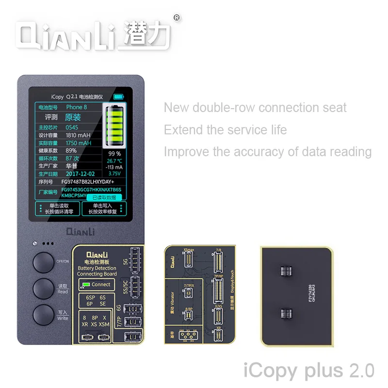 Qianli iCopy Plus ЖК экран оригинальный цвет ремонт программист для телефона 11 Pro Max XR XSMAX