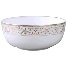 

2pcs 7 inch Jingdezhen Bone China Porcelain Dinnerware Dining Room Ceramic Tableware Deep Soup Dishes Beef noodle bowl