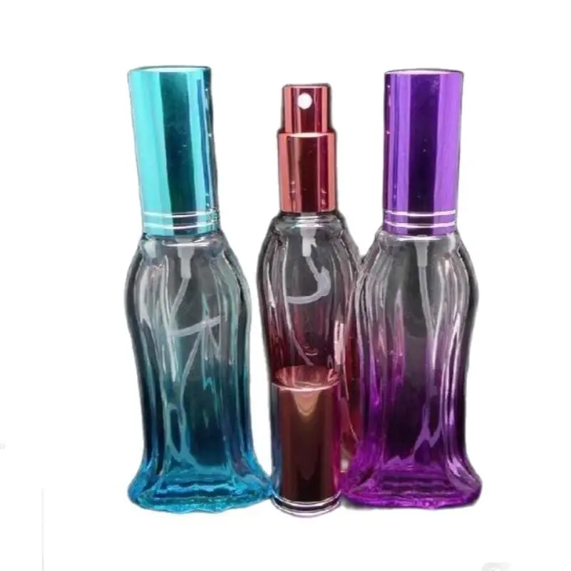 

Capacity 20ml fr-shipping 100pcs/lot factory wholesale high quality p-005 glass perfume bottles with many colors to choose