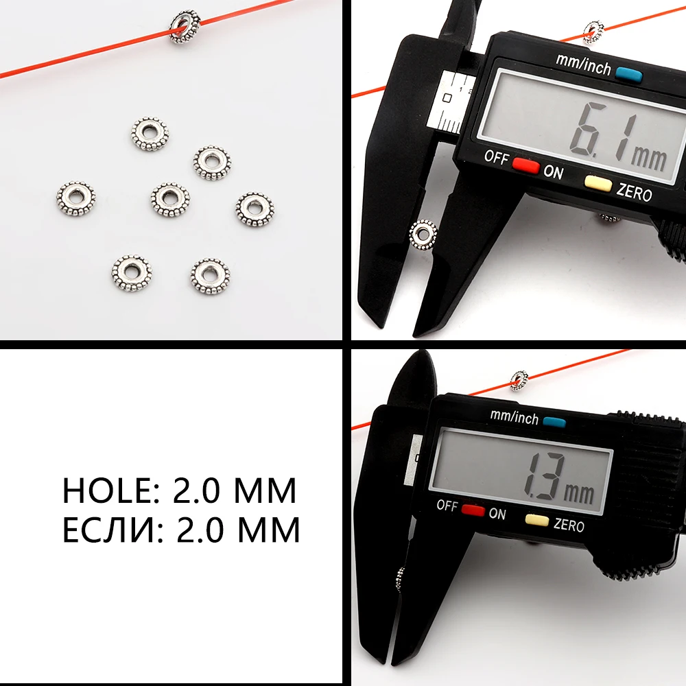 50 100 stücke Mixed Antike Silber Farbe Spacer Lose Metall Perlen Für Schmuck Machen Diy Zubehör Großhandel Suply – Detail 36