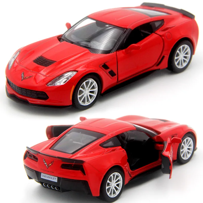 Ma Ke da Yufeng Chevrolet Corvette C7 спортивный автомобиль открывание двери купе сплав Воин оригинальная Заводская Авторизованная модель автомобиля