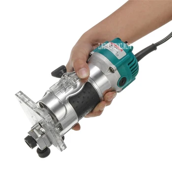 

MT-370 600W 220V/110V Electric Multifunctional Woodworking Trimming Machine Portable Wood Milling Machine Hole Slotting Machine