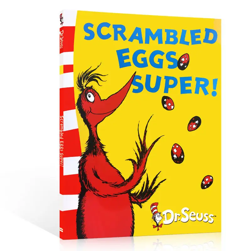 SCRAMBLED EGGS SUPER By Dr.Seuss Kids Story English Books for Children Learning English Educational Toys for Baby