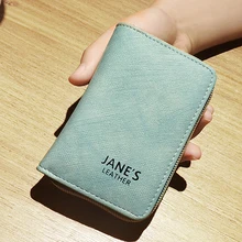 JANE'S кожаный кошелек для мужчин и женщин с отделением для карт, Обложка для паспорта, сумка для ID, кредитных карт, чехол, маленький кошелек для монет, для документов, для мужчин ts